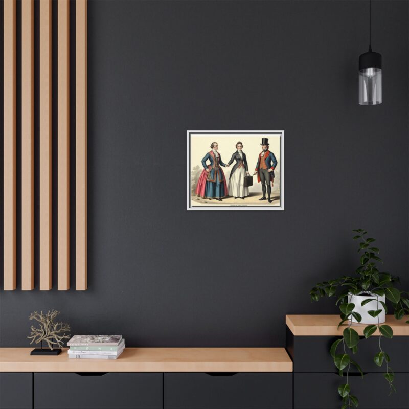 Canvas Art: 1820s England Matte Canvas Print - Image 57