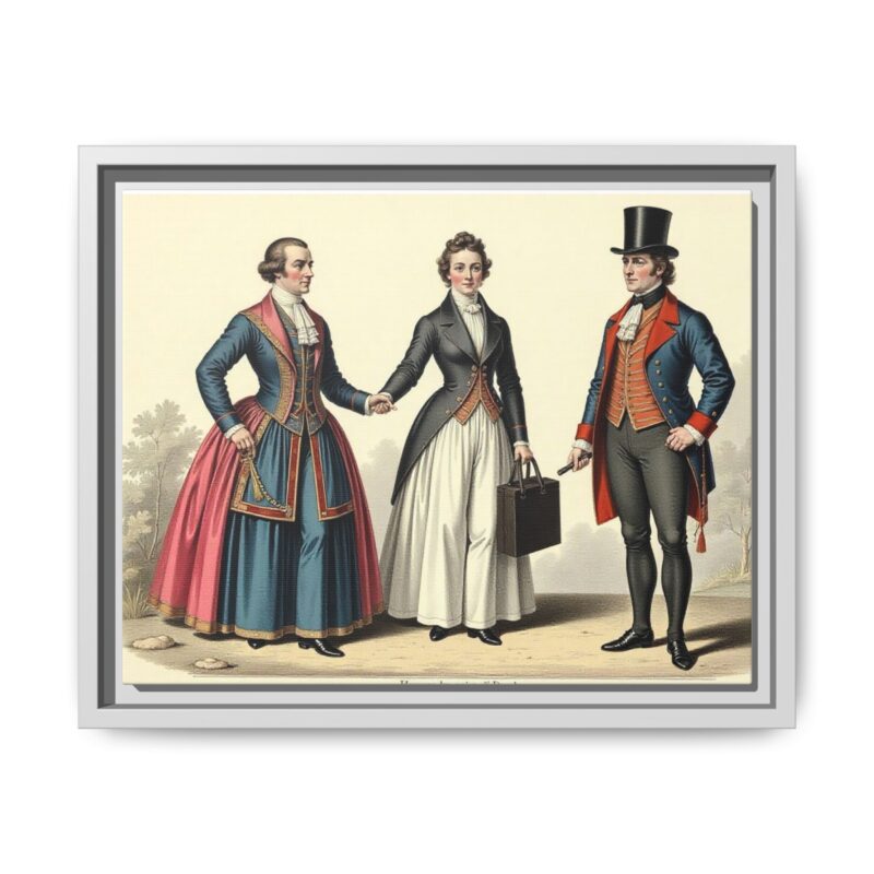 Canvas Art: 1820s England Matte Canvas Print - Image 42