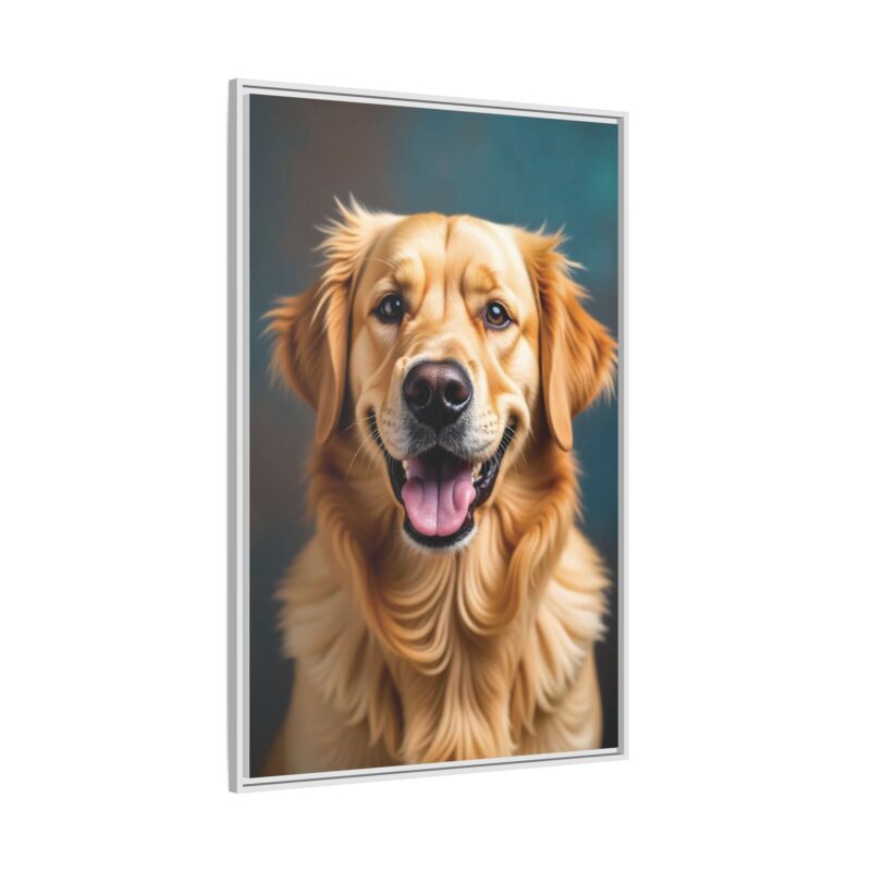 Wall Art - Golden Retriever Smile Matte Canvas - Image 119