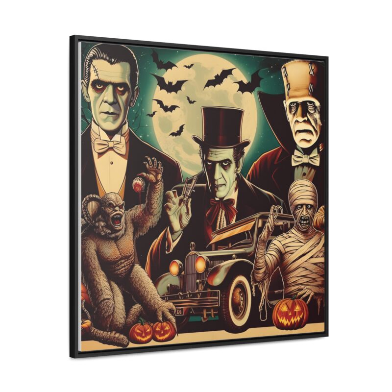 Vintage Halloween Movie Poster Prints - Iconic Monster Art for Spooky Decor - Image 2