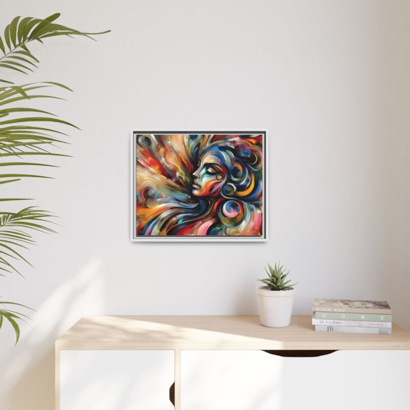 Canvas Abstract Art of a Woman - Modern & Minimalist Wall Decor - Image 72