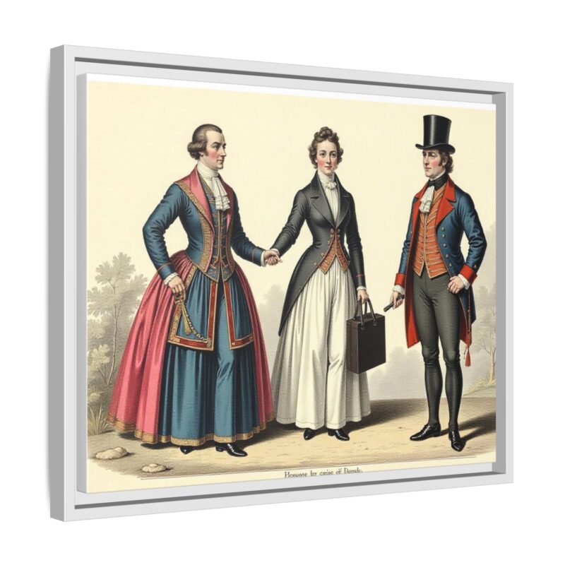 Canvas Art: 1820s England Matte Canvas Print - Image 59