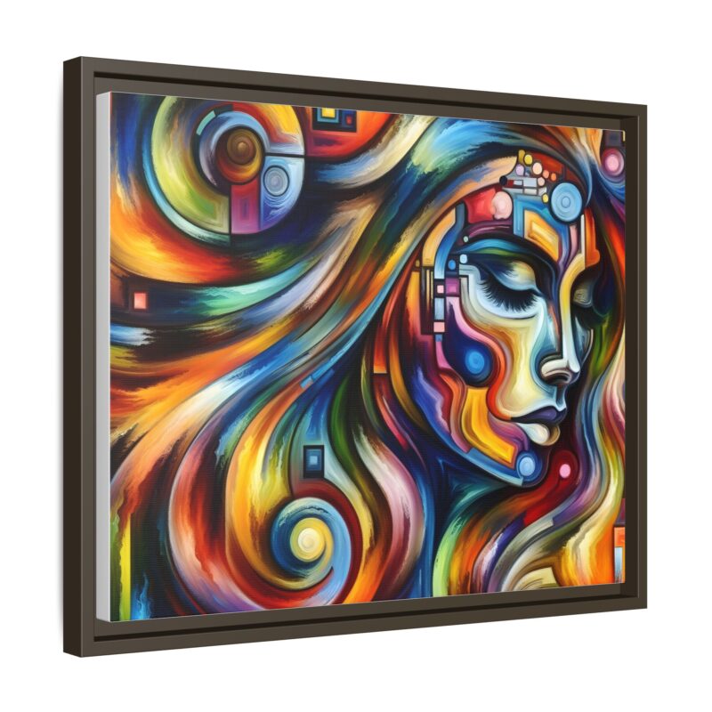 Abstract Woman Canvas Art - Elegant and Contemporary Wall Decor - Image 67