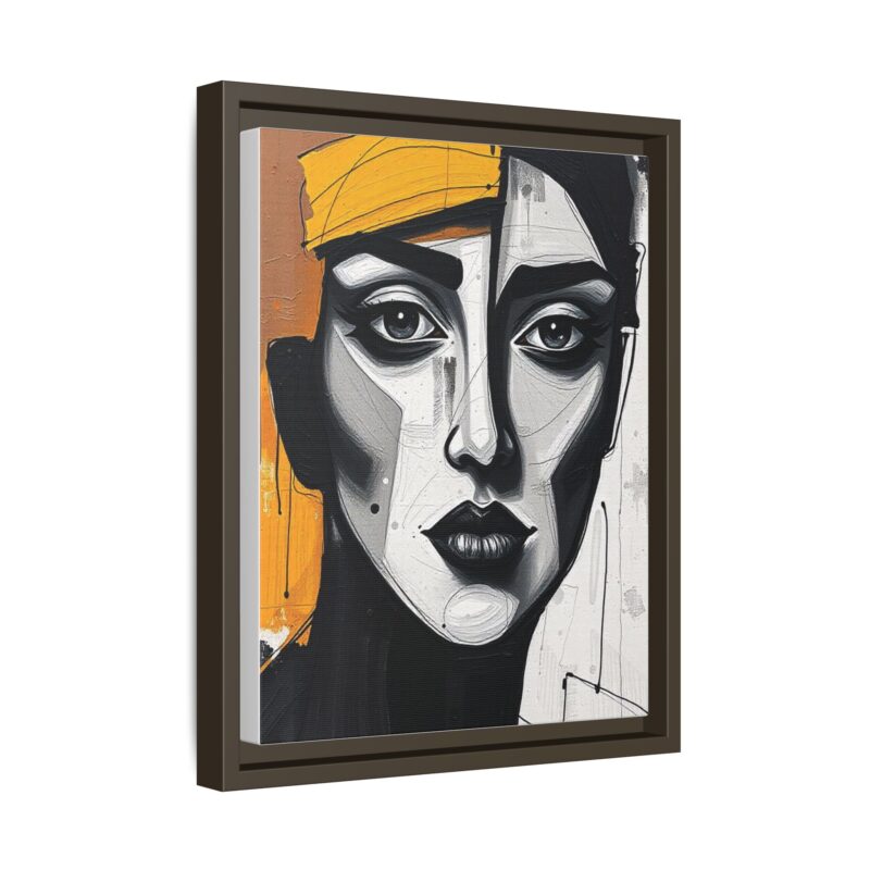 Canvas Print - Abstract Cubist Woman Portrait - Image 39