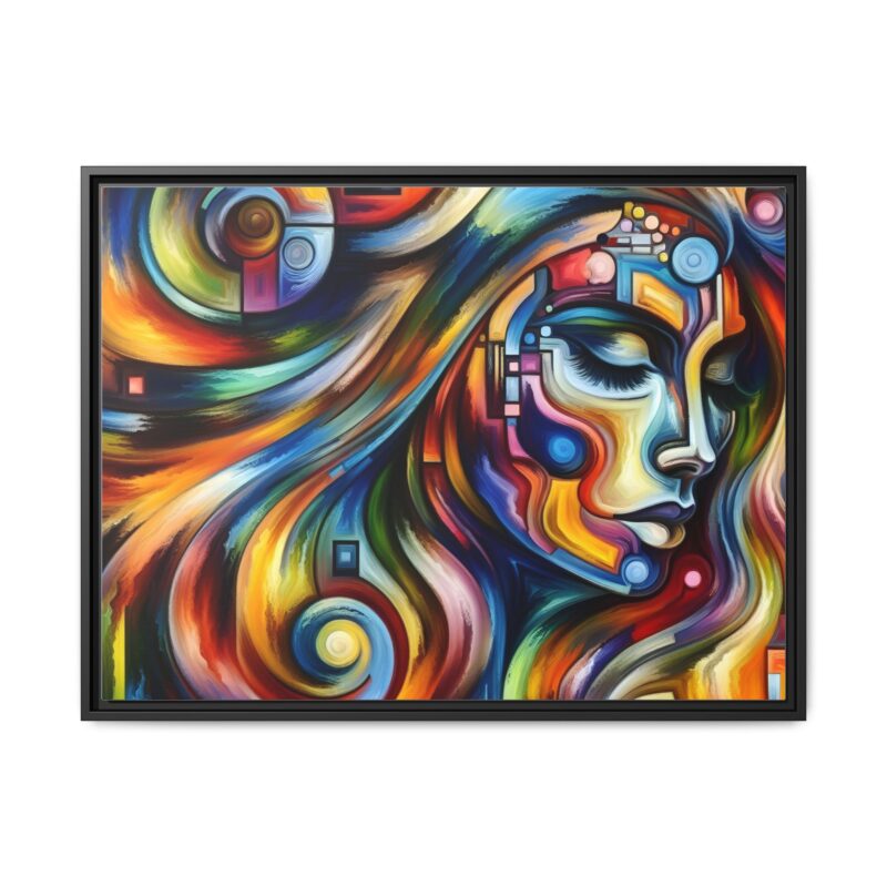 Abstract Woman Canvas Art - Elegant and Contemporary Wall Decor - Image 30