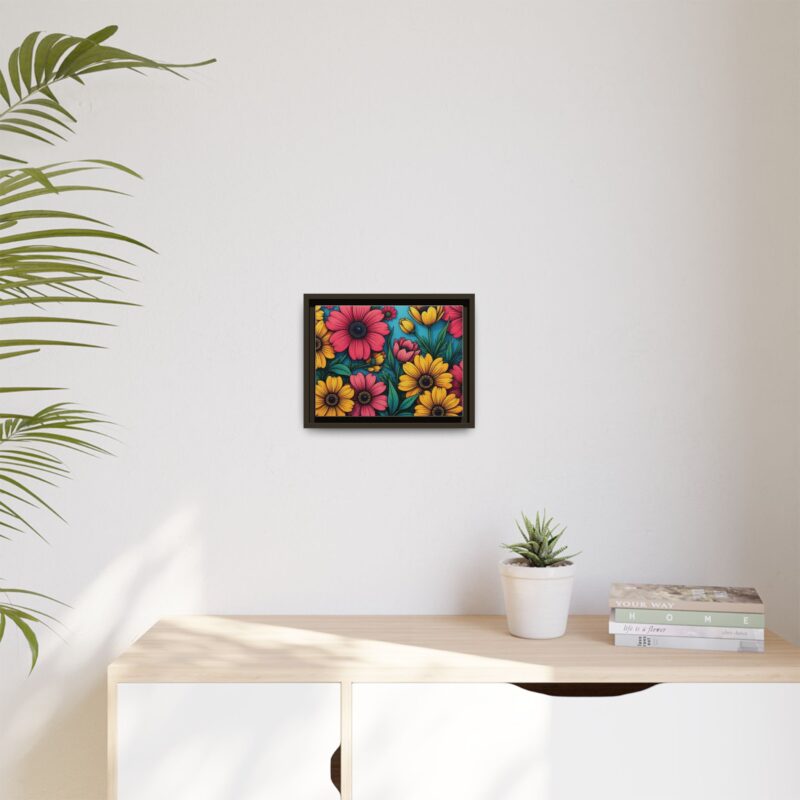 Matte Canvas, Framed Pop Garden - Image 44