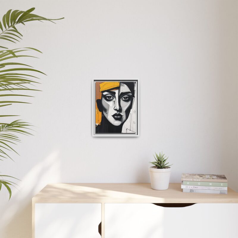 Canvas Print - Abstract Cubist Woman Portrait - Image 44