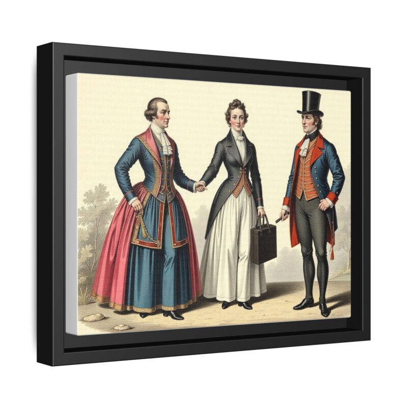 Canvas Art: 1820s England Matte Canvas Print - Image 7