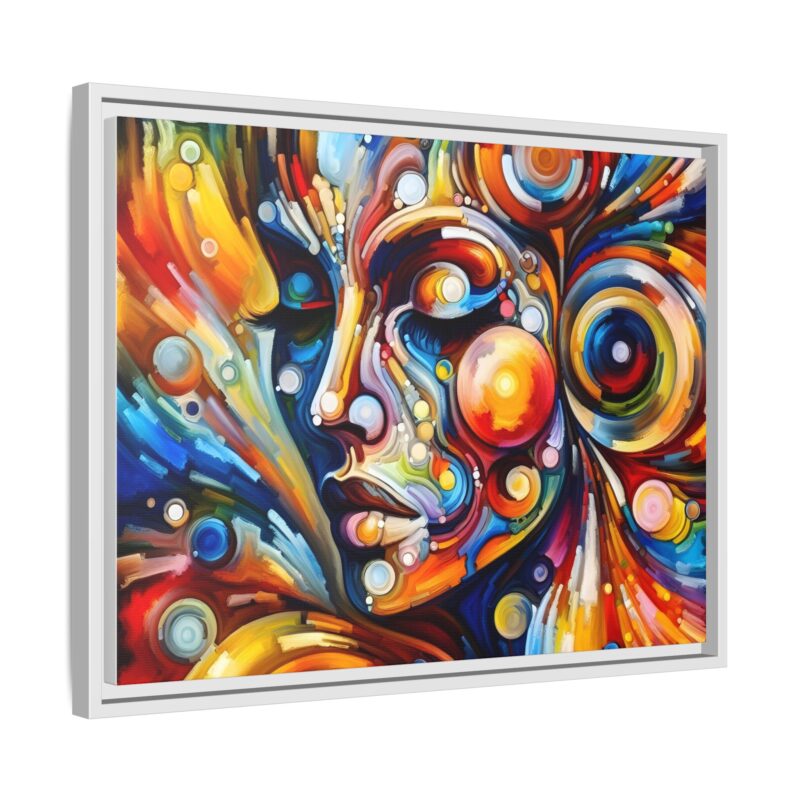 Abstract Woman Portrait on Canvas - Artistic and Stylish Wall Art - Image 79