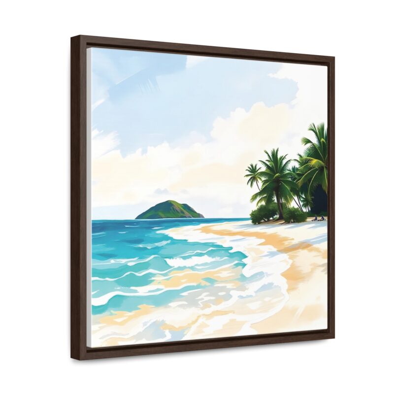 Canvas Wraps, Tropical Beach with Turquoise Waters - Image 22