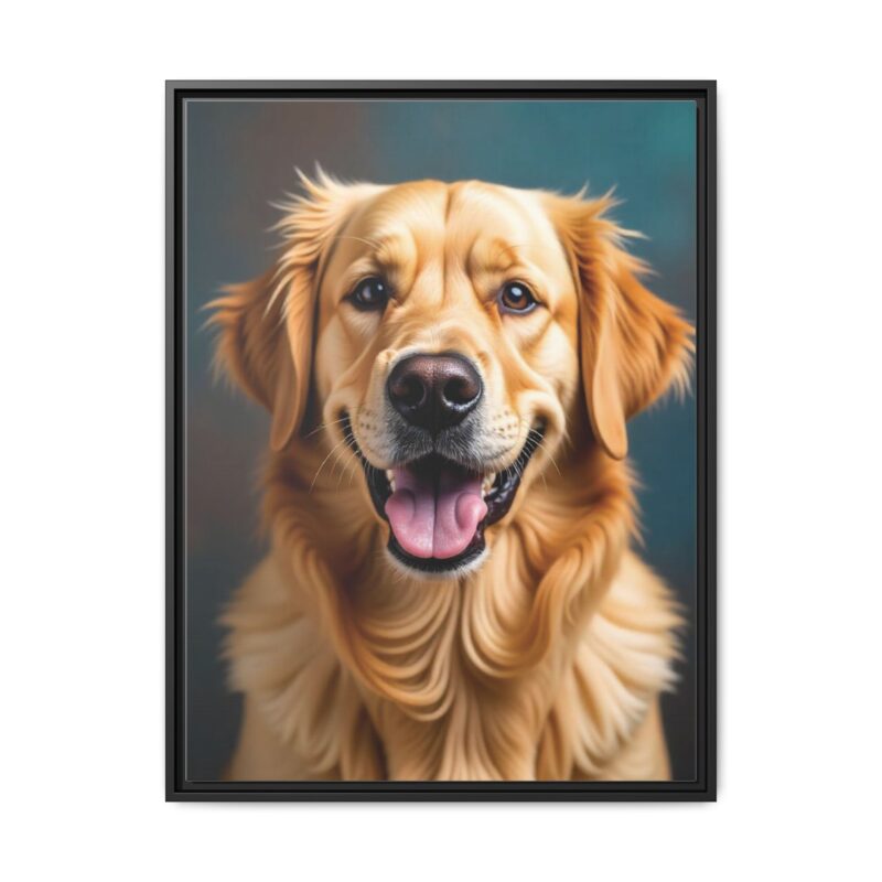 Wall Art - Golden Retriever Smile Matte Canvas - Image 30