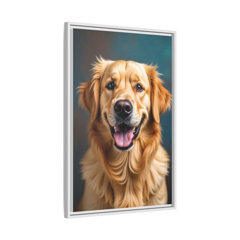 Wall Art - Golden Retriever Smile Matte Canvas - Image 87