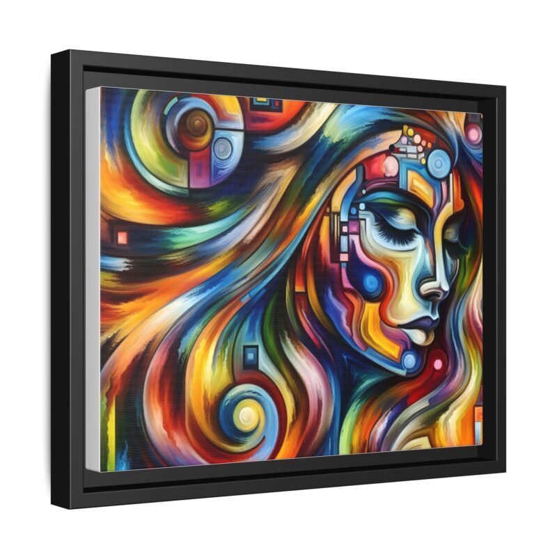 Abstract Woman Canvas Art - Elegant and Contemporary Wall Decor - Image 11