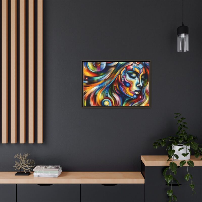 Abstract Woman Canvas Art - Elegant and Contemporary Wall Decor - Image 81