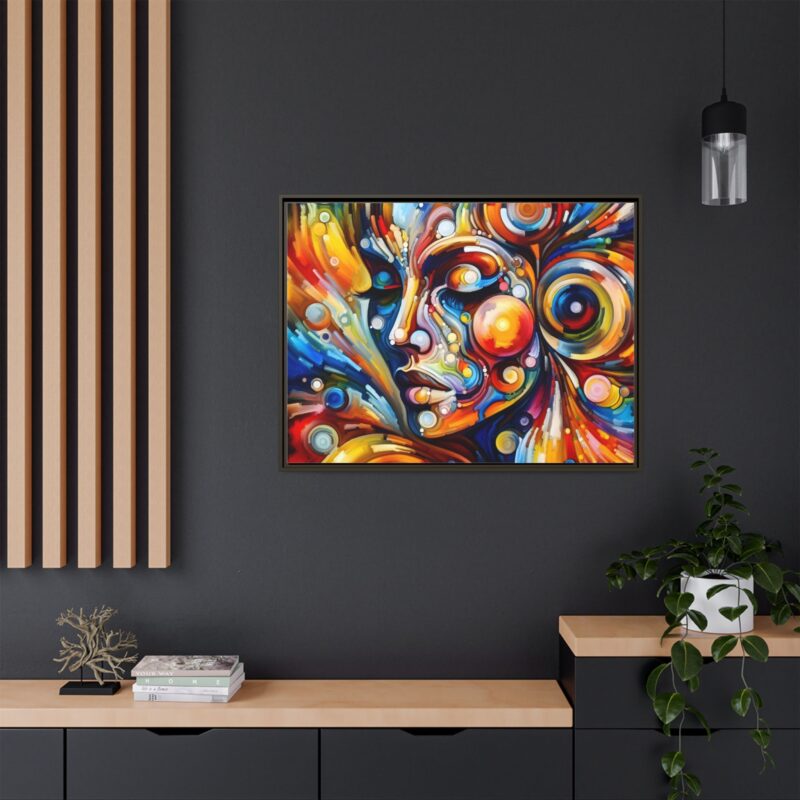 Abstract Woman Portrait on Canvas - Artistic and Stylish Wall Art - Image 105