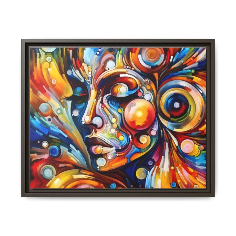 Abstract Woman Portrait on Canvas - Artistic and Stylish Wall Art - Image 66