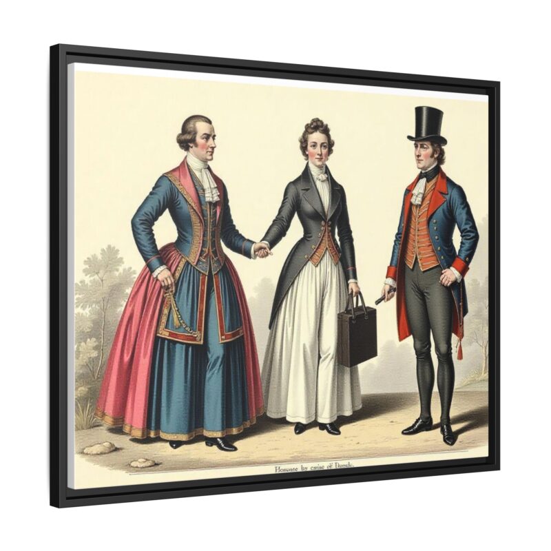 Canvas Art: 1820s England Matte Canvas Print - Image 85