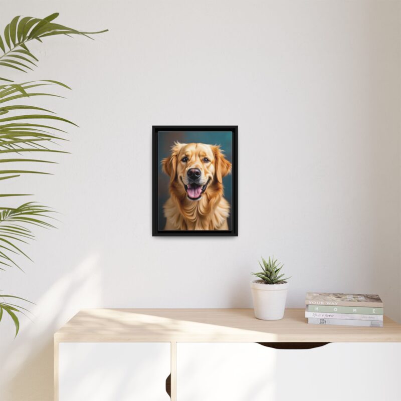 Wall Art - Golden Retriever Smile Matte Canvas - Image 13