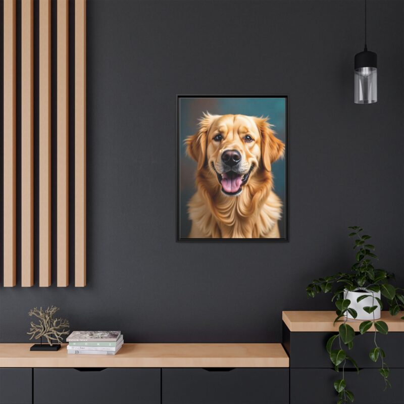 Wall Art - Golden Retriever Smile Matte Canvas - Image 32