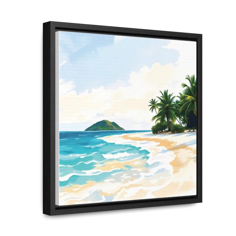 Canvas Wraps, Tropical Beach with Turquoise Waters - Image 10