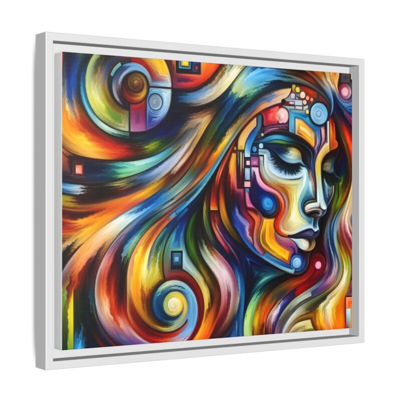 Abstract Woman Canvas Art - Elegant and Contemporary Wall Decor - Image 71