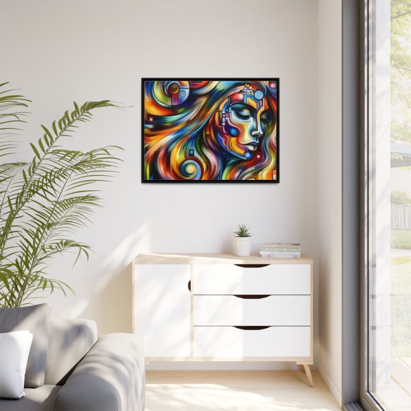 Abstract Woman Canvas Art - Elegant and Contemporary Wall Decor - Image 40