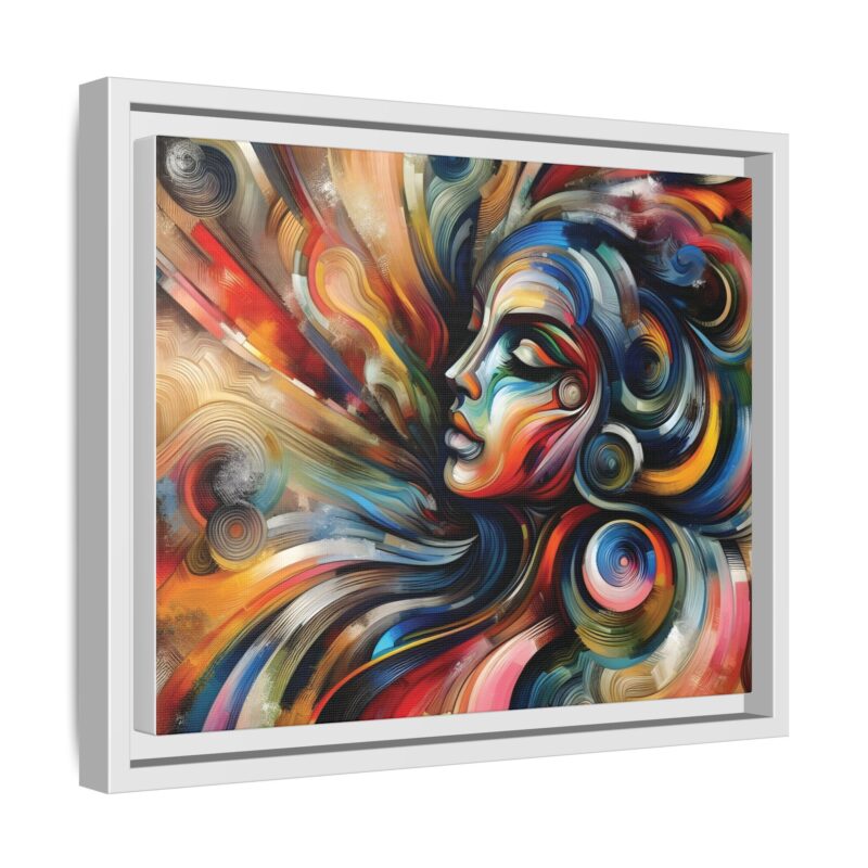 Canvas Abstract Art of a Woman - Modern & Minimalist Wall Decor - Image 55