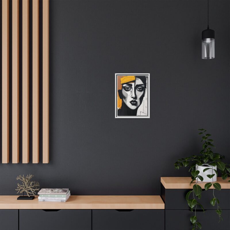 Canvas Print - Abstract Cubist Woman Portrait - Image 49