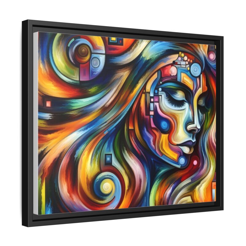 Abstract Woman Canvas Art - Elegant and Contemporary Wall Decor - Image 19