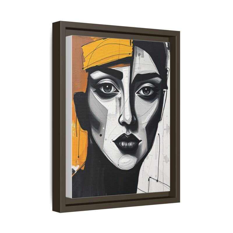 Canvas Print - Abstract Cubist Woman Portrait - Image 31