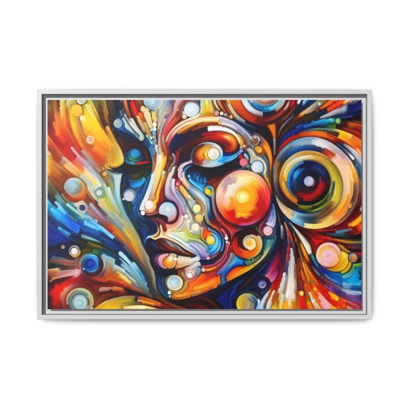 Abstract Woman Portrait on Canvas - Artistic and Stylish Wall Art - Image 86