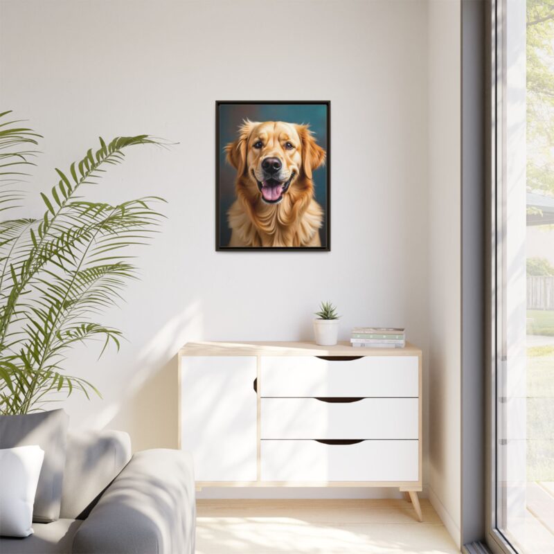 Wall Art - Golden Retriever Smile Matte Canvas - Image 89