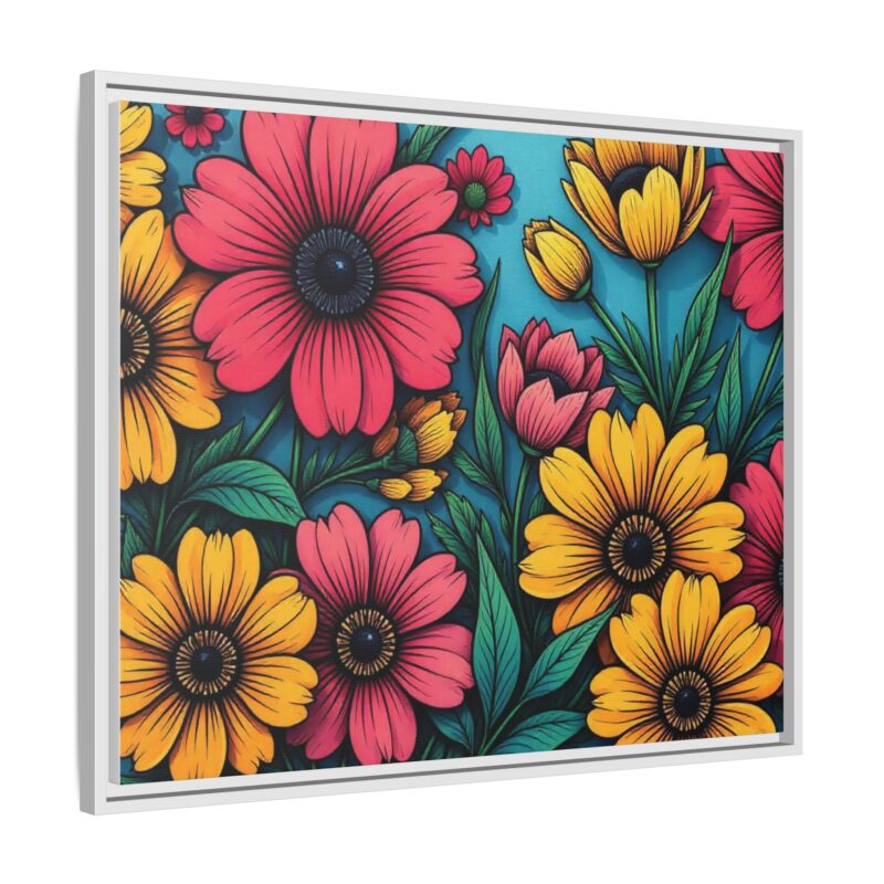 Matte Canvas, Framed Pop Garden - Image 131