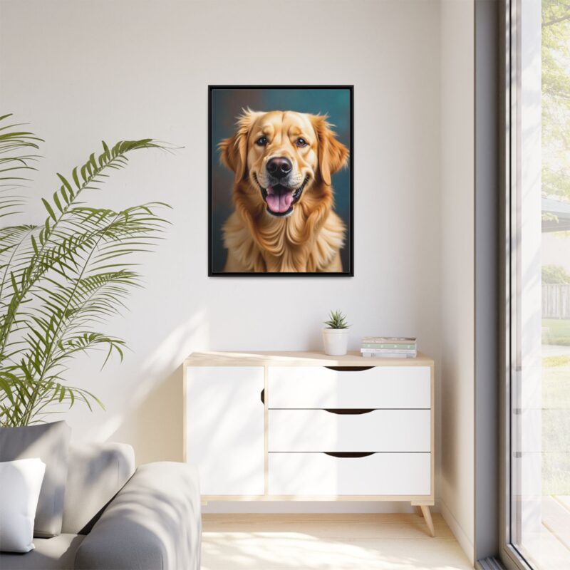 Wall Art - Golden Retriever Smile Matte Canvas - Image 37