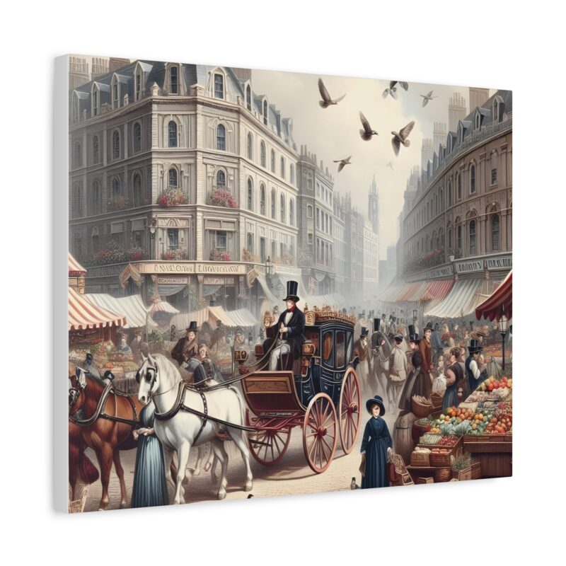 Matte Canvas, Pastoral England: Tranquil Scenes of the 1820s - Image 27