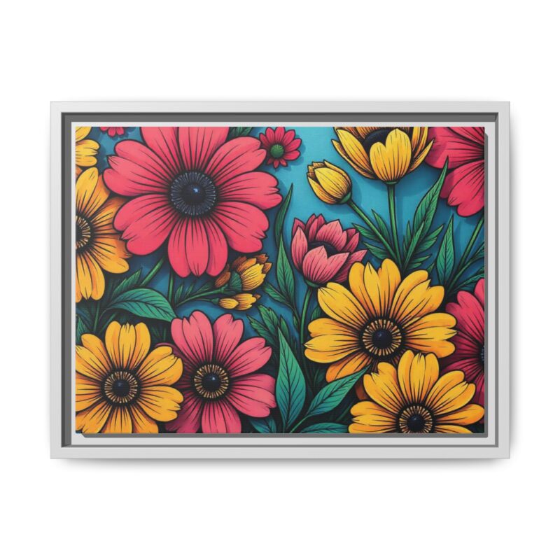 Matte Canvas, Framed Pop Garden - Image 62