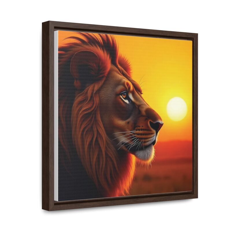 Canvas Wraps - Majestic Lion in Golden Sunset - Image 14
