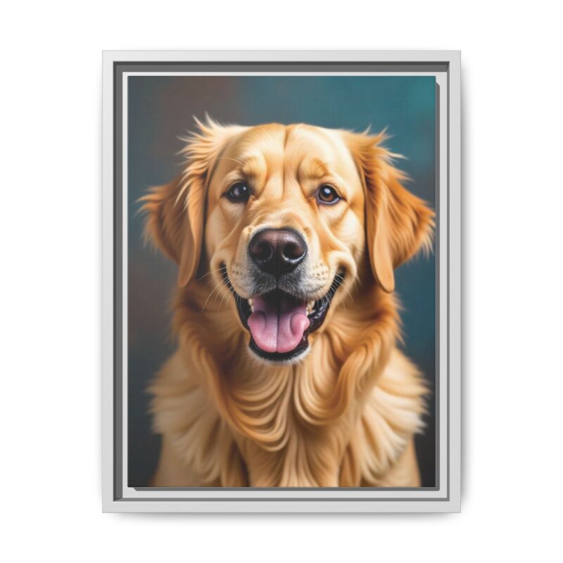 Wall Art - Golden Retriever Smile Matte Canvas - Image 62