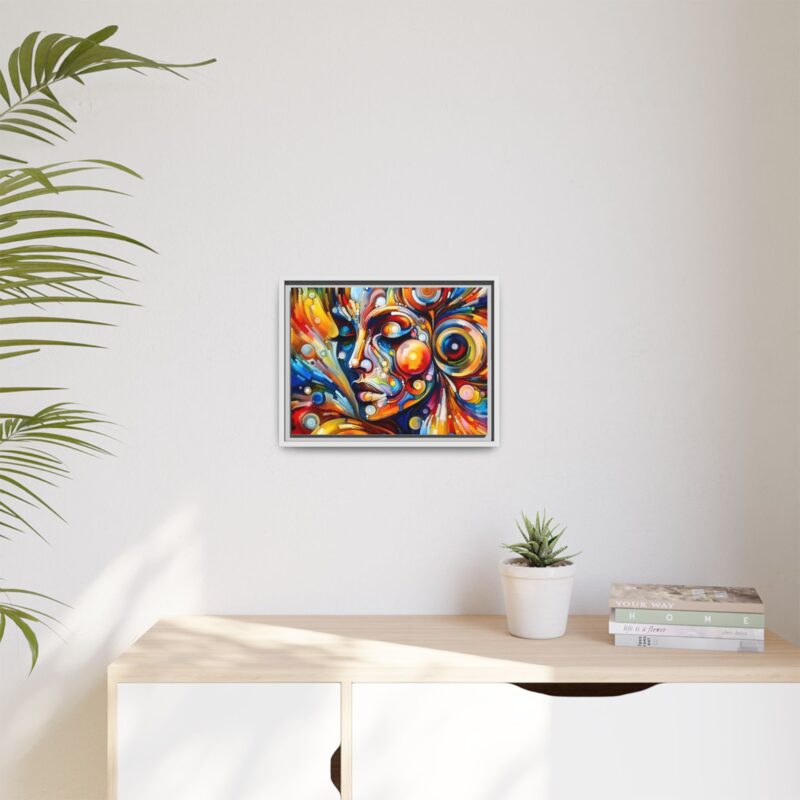 Abstract Woman Portrait on Canvas - Artistic and Stylish Wall Art - Image 64