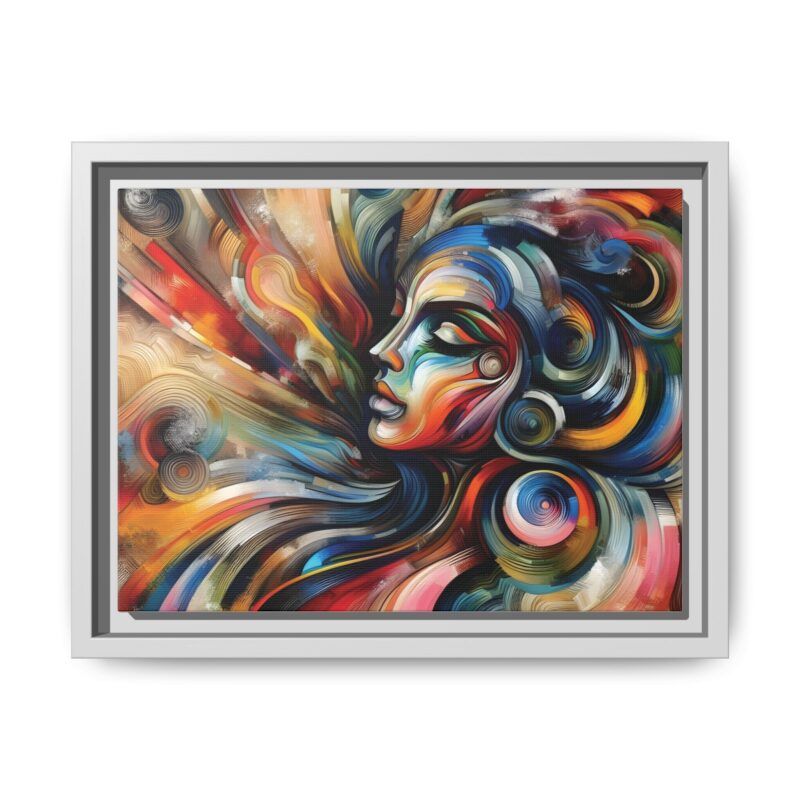 Canvas Abstract Art of a Woman - Modern & Minimalist Wall Decor - Image 46