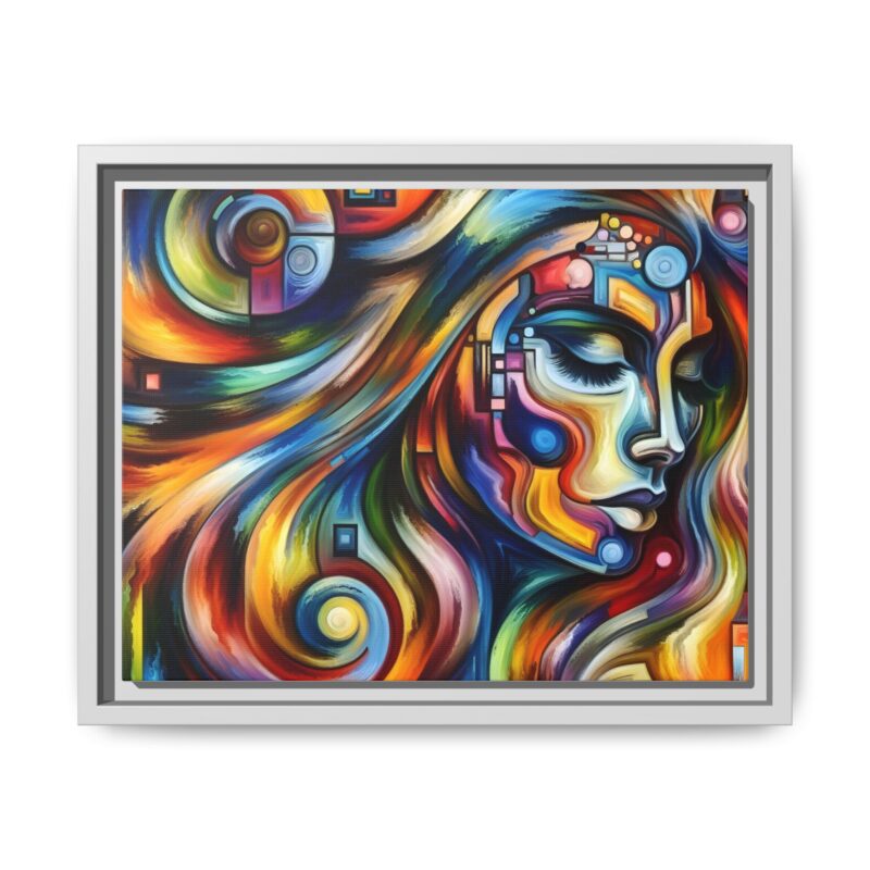 Abstract Woman Canvas Art - Elegant and Contemporary Wall Decor - Image 54