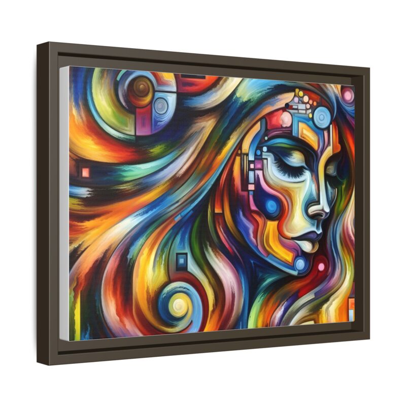 Abstract Woman Canvas Art - Elegant and Contemporary Wall Decor - Image 59