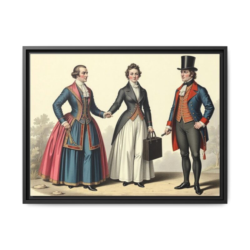 Canvas Art: 1820s England Matte Canvas Print - Image 22