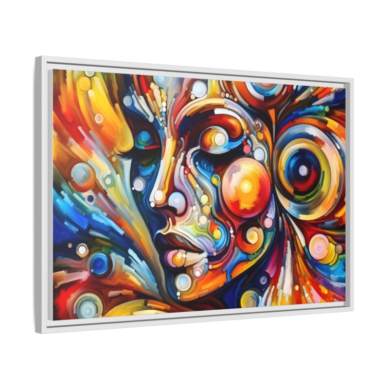 Abstract Woman Portrait on Canvas - Artistic and Stylish Wall Art - Image 87