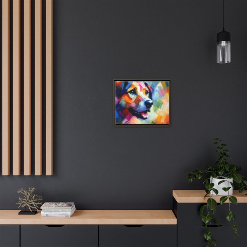 Contemporary Abstract Dog Painting - Vibrant Wall Art Deco - Image 21