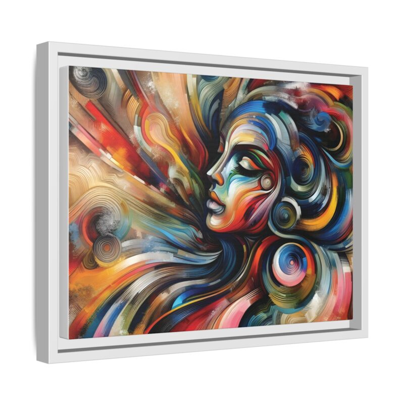Canvas Abstract Art of a Woman - Modern & Minimalist Wall Decor - Image 63