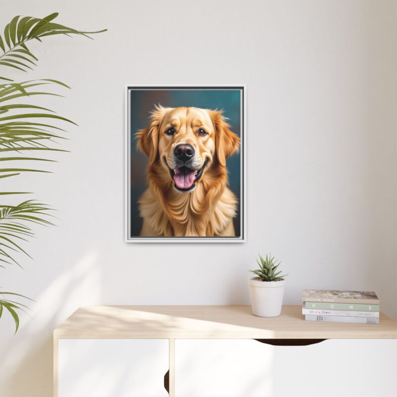 Wall Art - Golden Retriever Smile Matte Canvas - Image 77