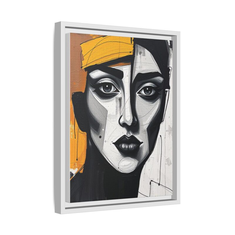 Canvas Print - Abstract Cubist Woman Portrait - Image 51