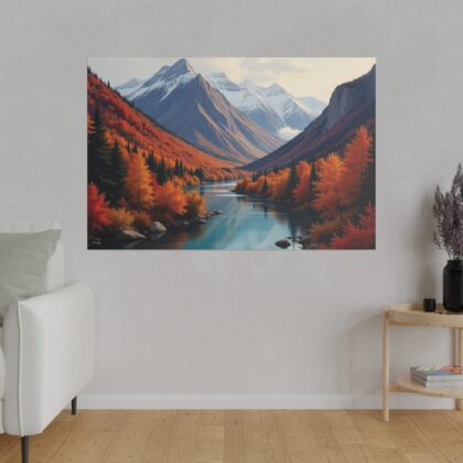 Canvas Print Autumn in the Mountains