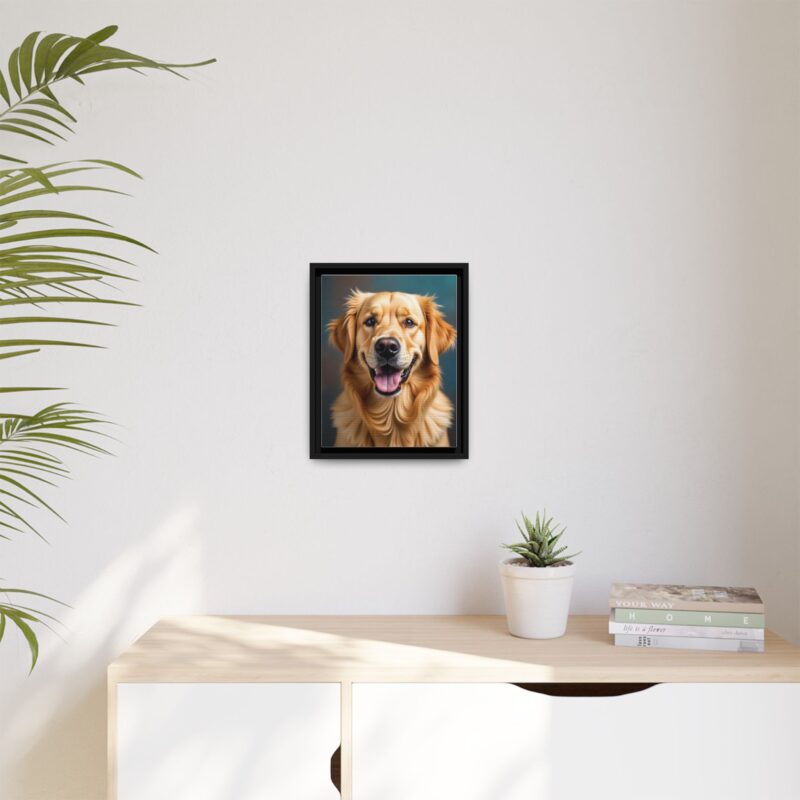 Wall Art - Golden Retriever Smile Matte Canvas - Image 9